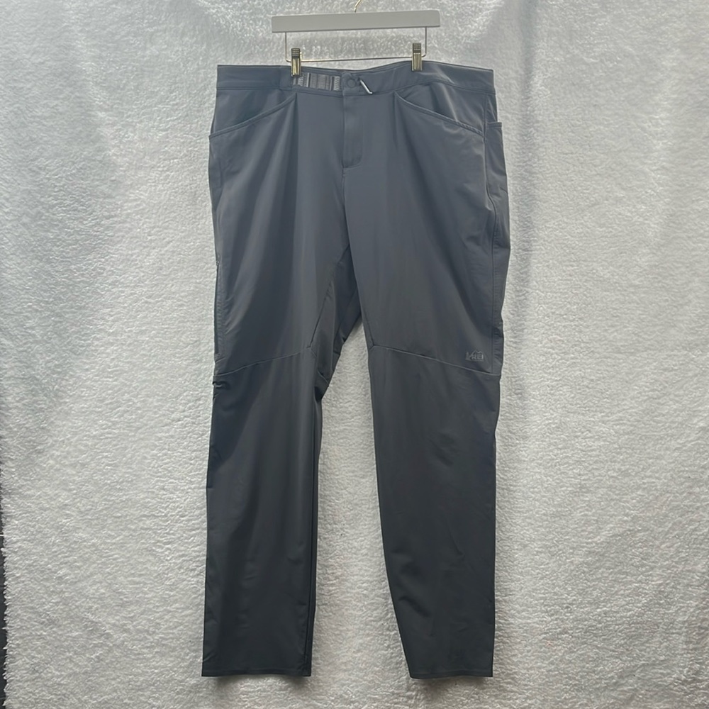 Slate gray REI CO-OP women’s gray hiking pants size 20W Semi fitted
